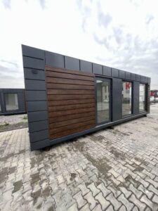 Contenedor de Oficina 800×300 con Baño y Aire Acondicionado - Imagen 2