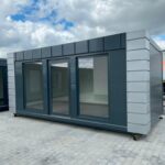 Contenedor Modular 800×300 con Paneles de Poliestireno