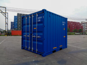 Contenedor marítimo de 10 pies con doble puerta – Casi nuevo - Imagen 2