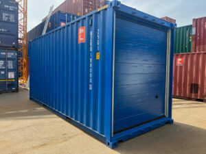 Garaje contenedor 20'HC con puertas seccionales Hörmann - Imagen 2