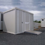 Módulo Sanitario PMR con WC y Ducha