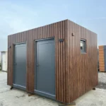 Contenedor Sanitario con Ducha y WC Separados