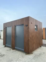 Contenedor Sanitario con Ducha y WC Separados