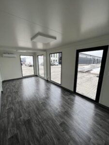 Contenedor de Oficina 800×300 con Baño y Aire Acondicionado - Imagen 6